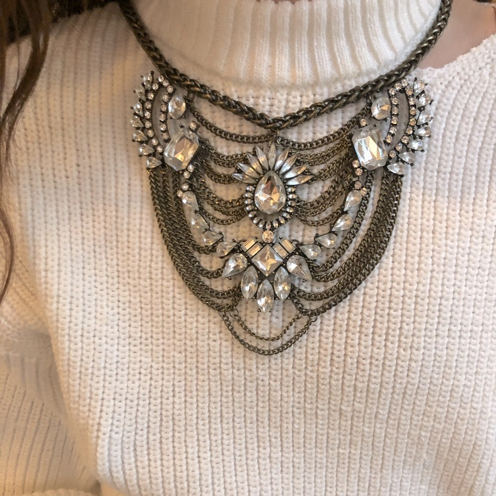 Crystal Statement Necklace